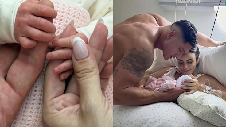 ¿Por qué no usó polera? Revelan motivo por el que Sammis Reyes apareció a torso desnudo en foto con su hija recién nacida