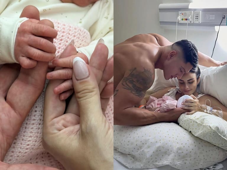 ¿Por qué no usó polera? Revelan motivo por el que Sammis Reyes apareció a torso desnudo en foto con su hija recién nacida