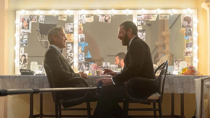 “Jay Kelly”: la nueva película que reúne a Adam Sandler y George Clooney