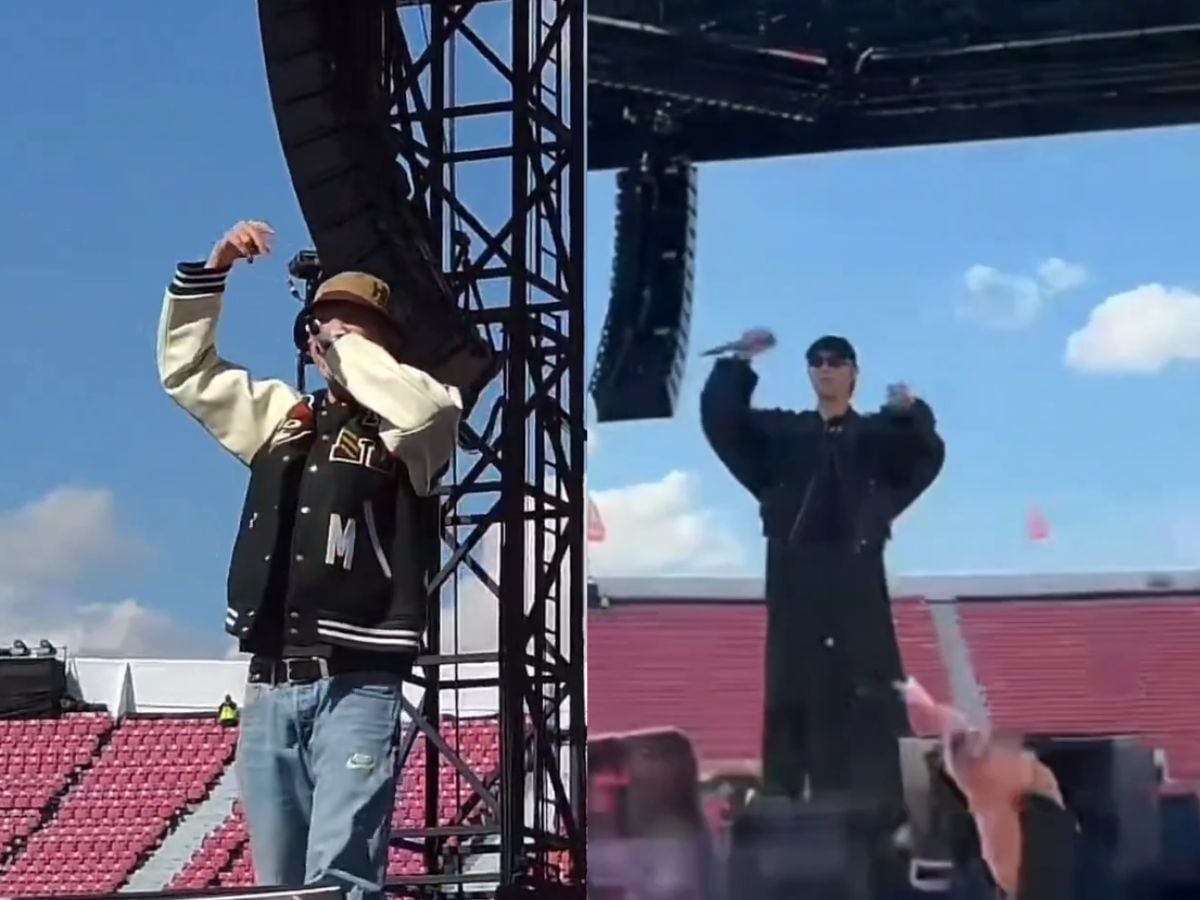 ¡Cantaron a todo pulmón! Así se vivió la primera prueba de sonido del concierto de BTS en Chile