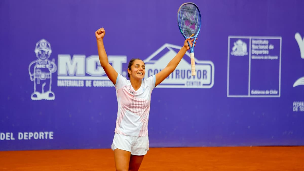 Antonia Vergara alcanza su primera final como profesional en el W15 Santiago