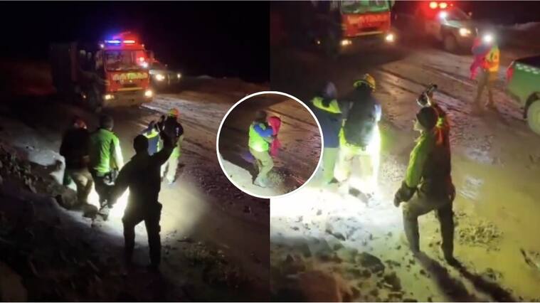 Derrumbe por lluvias en plena noche dejó a 8 personas atrapadas en San Pedro de Atacama