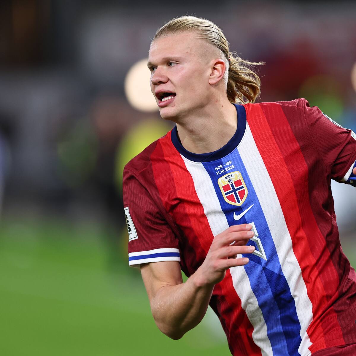 Haaland falla dos penales y marca un triplete en goleada de Noruega sobre Israel por las Eliminatorias Europeas