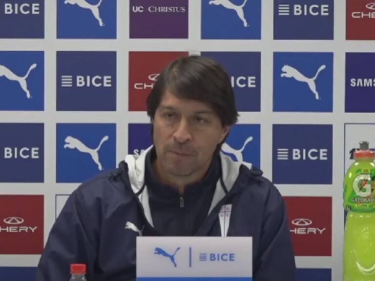 Daniel Garnero en conferencia de prensa