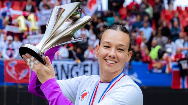 Tiane Endler conquista un nuevo título en Francia: así quedó el palmarés de la histórica arquera chilena