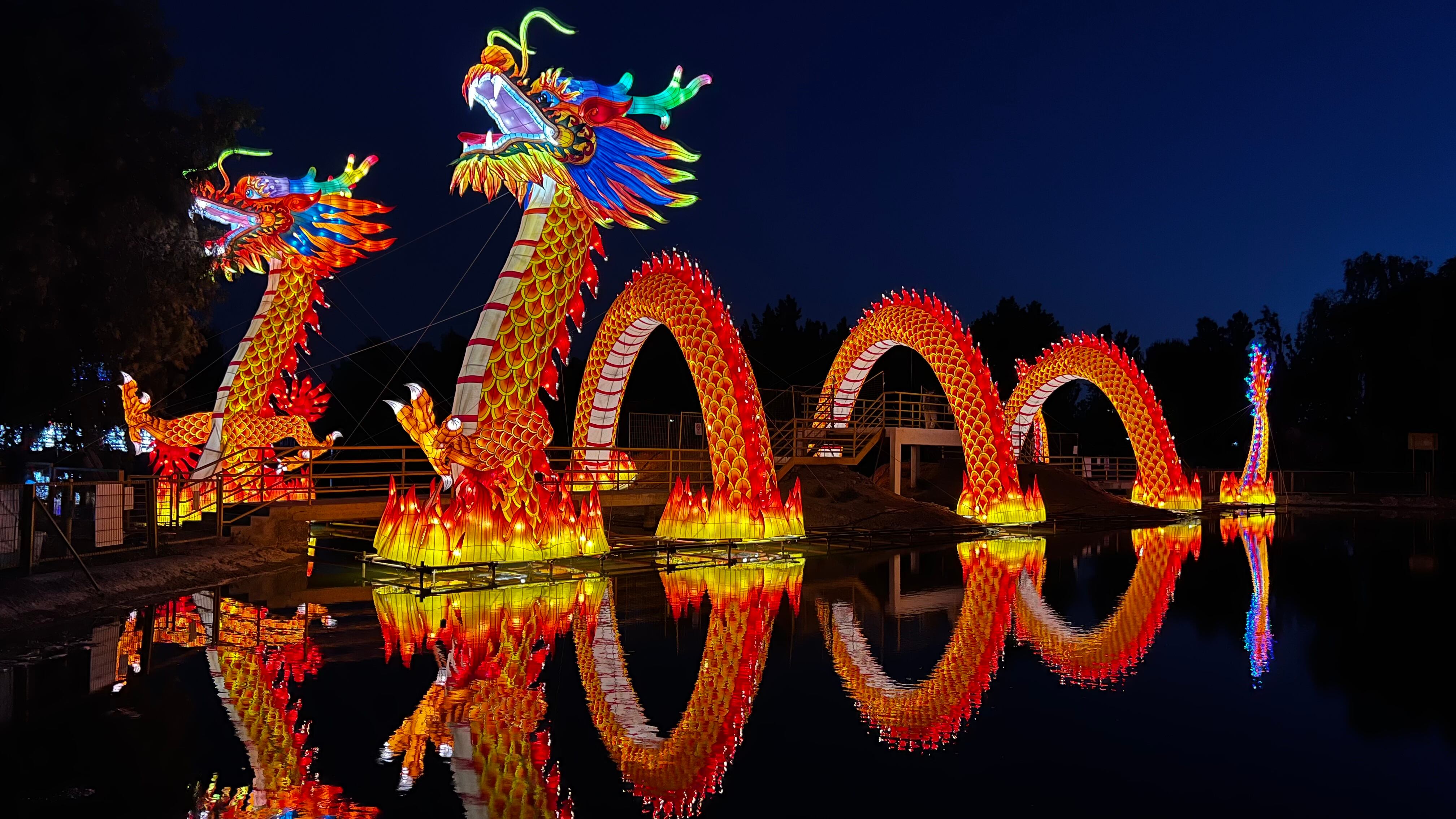 Cedida | Dragón de la Perla del Festival de Luces Chinas Tianfu