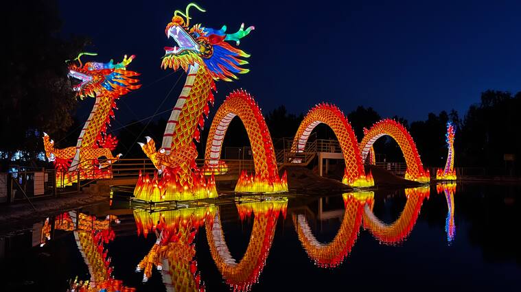 Cedida | Dragón de la Perla del Festival de Luces Chinas Tianfu
