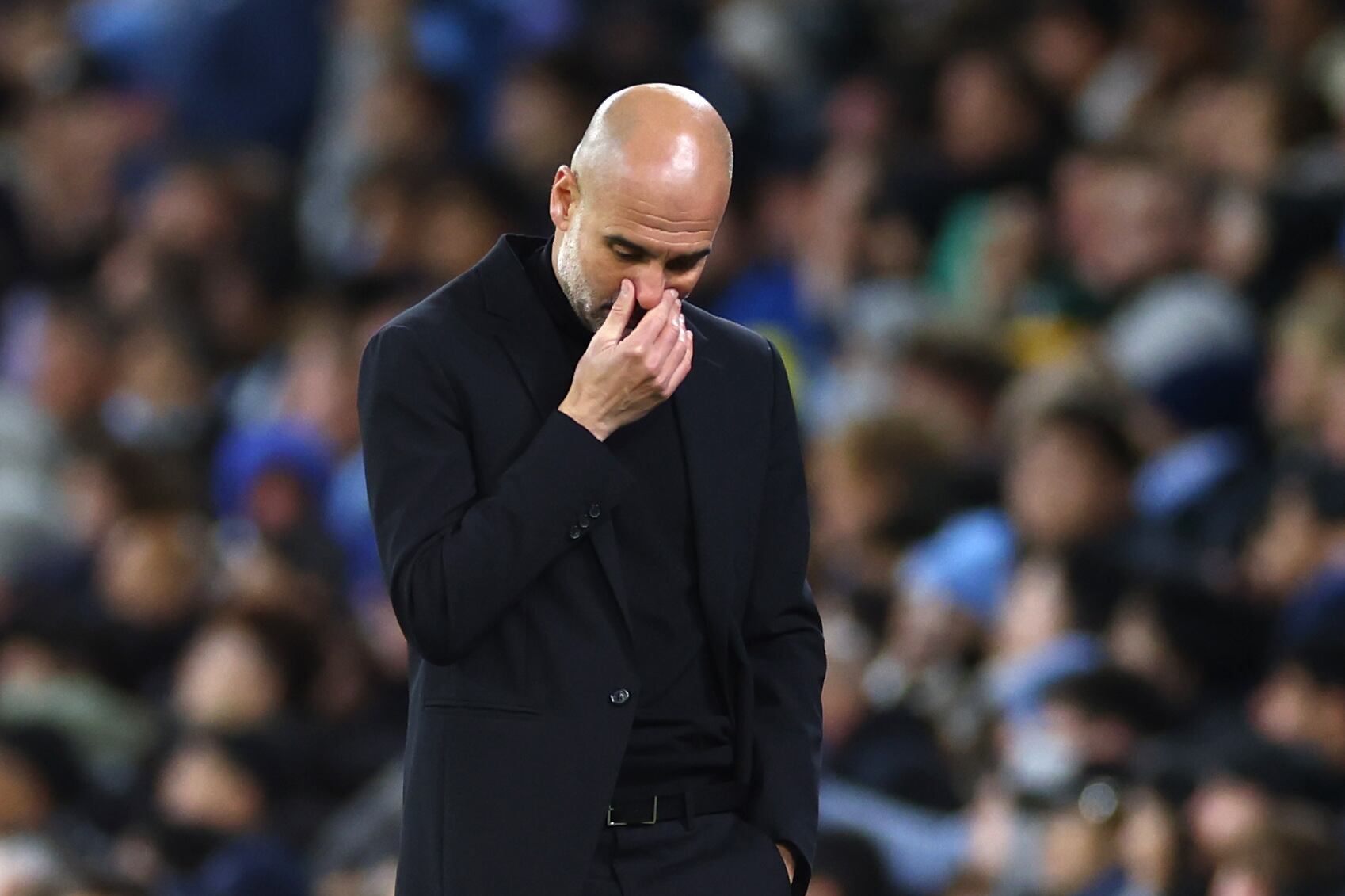 Pep Guardiola lamentó la eliminación del Manchester City | Getty Images