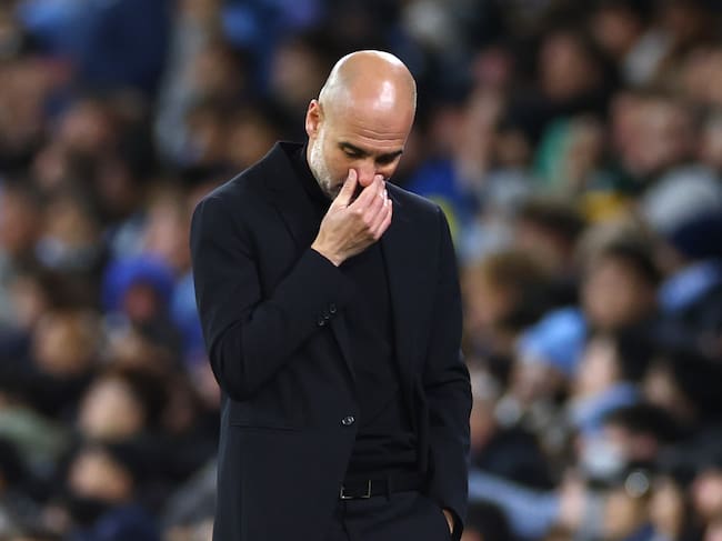 Pep Guardiola lamentó la eliminación del Manchester City | Getty Images