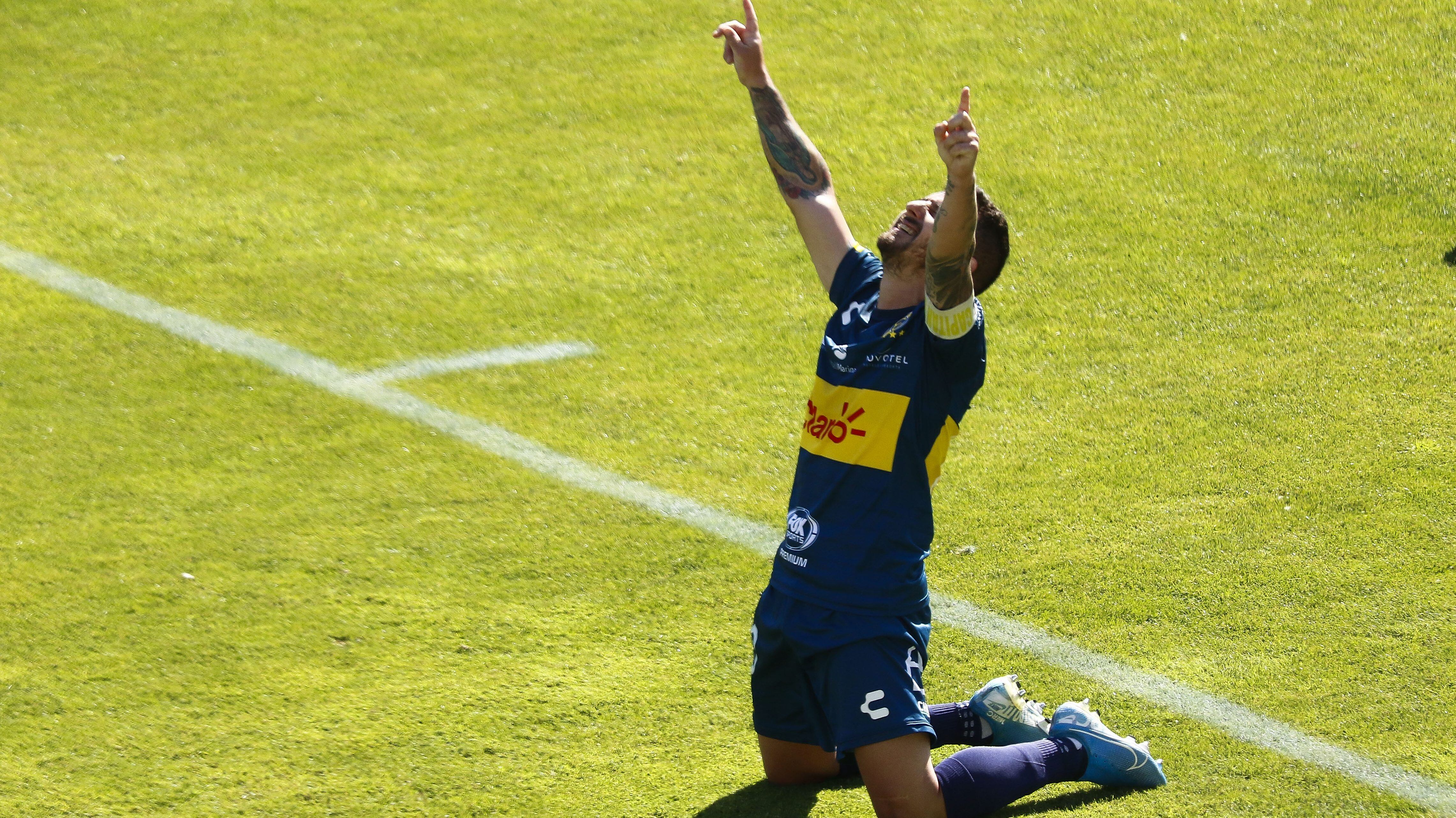 La emoción de Juan Cuevas tras triunfo de Everton ante Deportes Iquique