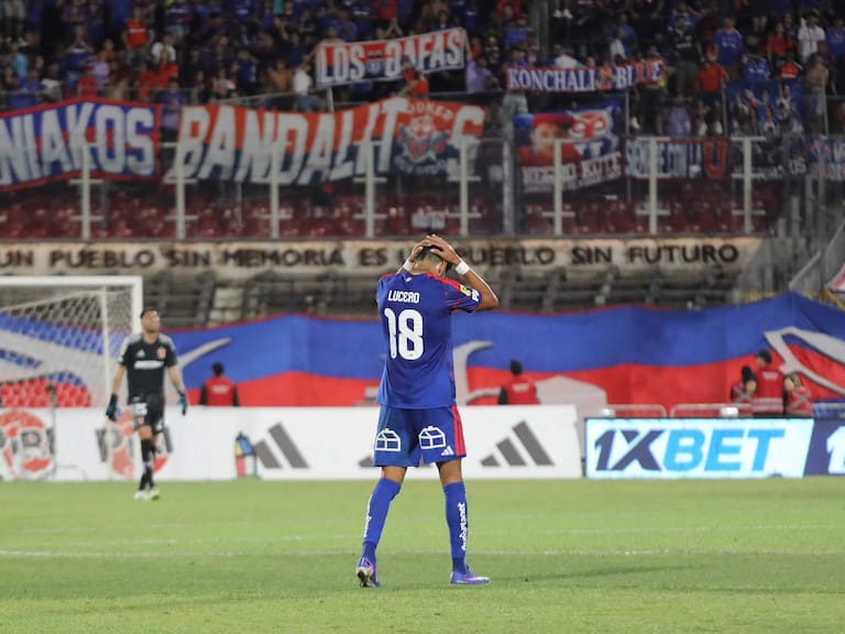 Lucero complica a la U: el plazo de recuperación del delantero tras su lesión ante Palestino