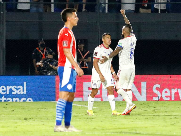 Chile rescató tres puntos de oro ante Paraguay en Asunción y se metió de lleno en la pelea rumbo a Qatar 2022