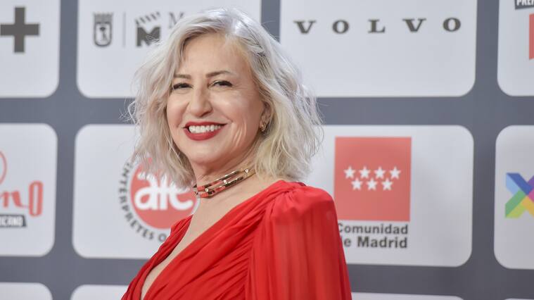 MADRID, SPAIN - MAY 01: Mercedes Moran attends the Platino Awards for Ibero-American Cinema 2022 at Palacio Municipal de Congresos-IFEMA Madrid on May 01, 2022 in Madrid, Spain. (Photo by Juan Naharro Gimenez/WireImage)