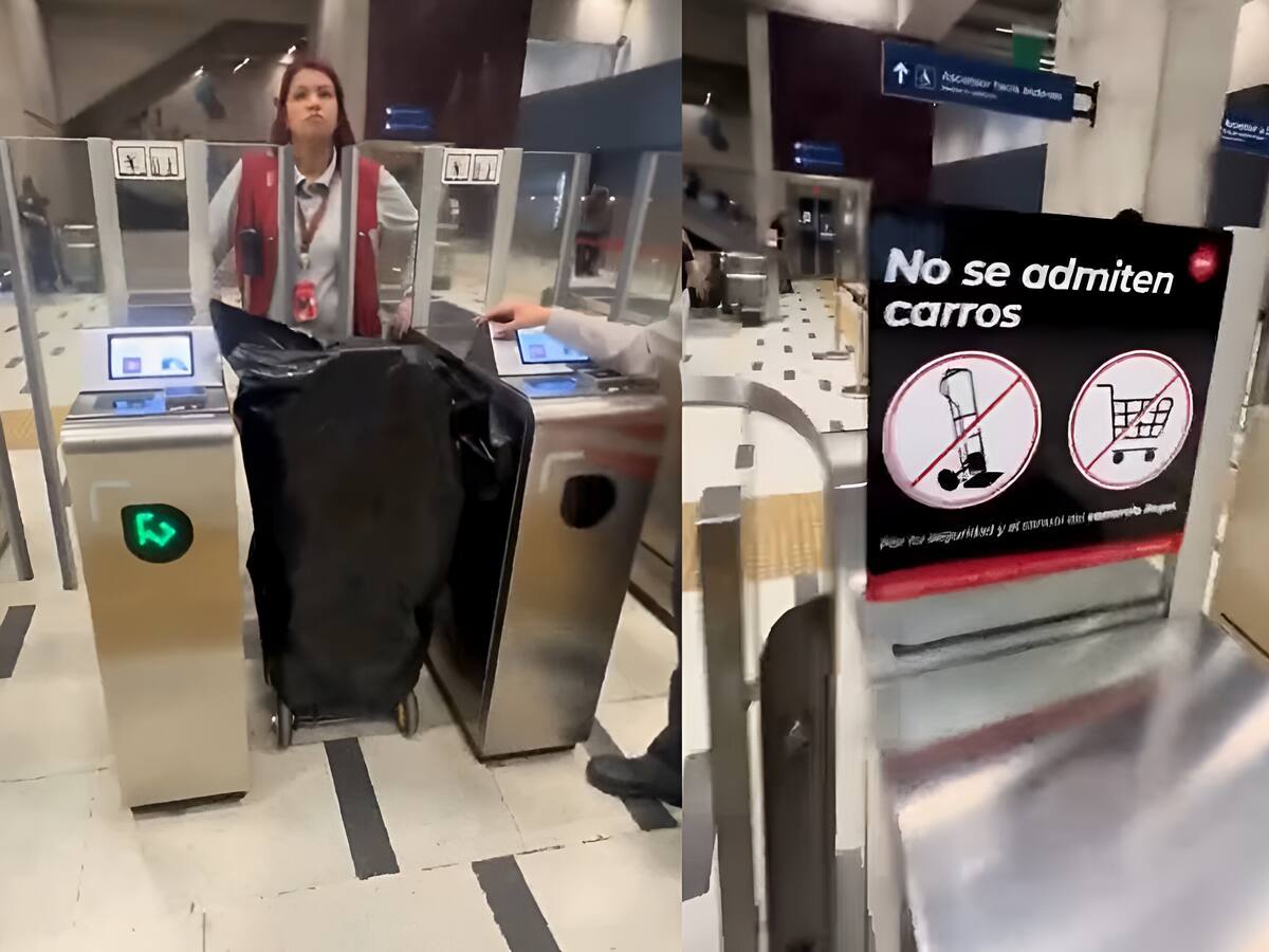 “Mujer valiente”: elogian a funcionaria del Metro que no dejó pasar a supuesto vendedor ambulante