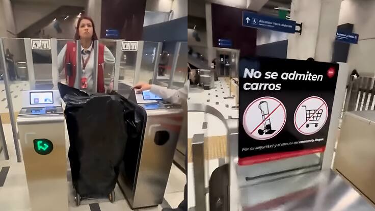 “Mujer valiente”: elogian a funcionaria del Metro que no dejó pasar a supuesto vendedor ambulante