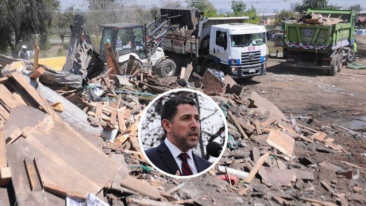 “Trabajo continuo”: alcalde de La Florida le pone plazo al proceso de desalojo de la toma “Dignidad”