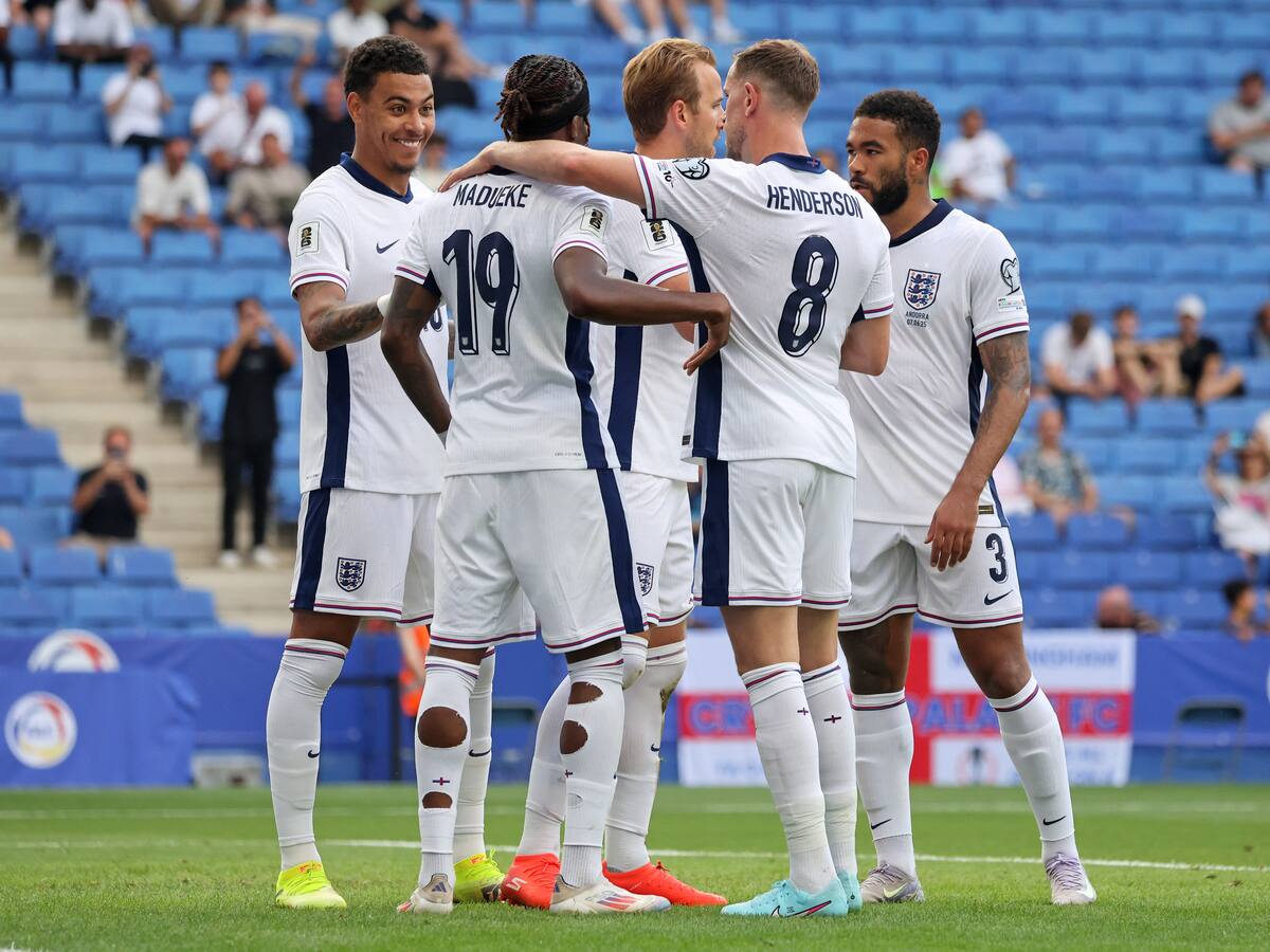 Inglaterra mantiene su invicto en las Eliminatorias Europeas, pero con una pobre imagen ante Andorra