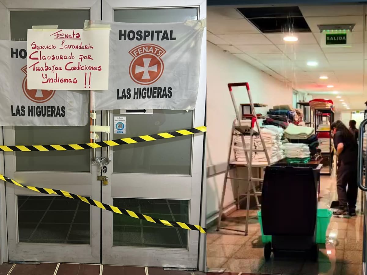 Crisis sanitaria en Talcahuano: paro de trabajadores en el Hospital Las Higueras por graves filtraciones de agua