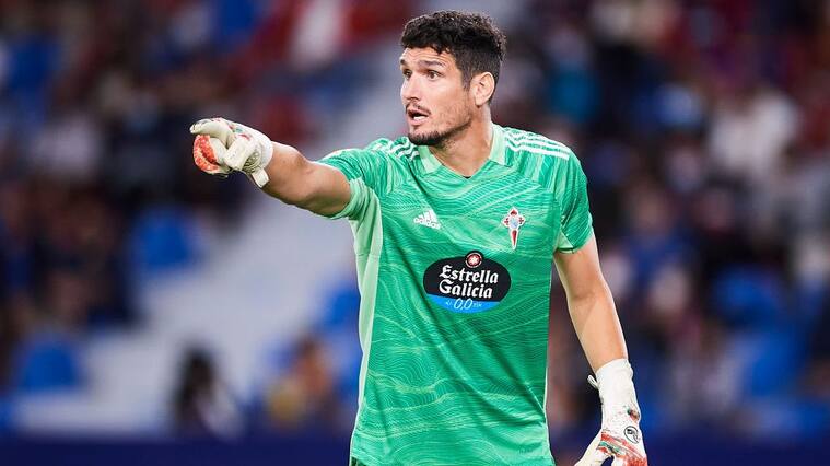 Matías Dituro atajó su tercer penal defendiendo al Celta de Vigo
