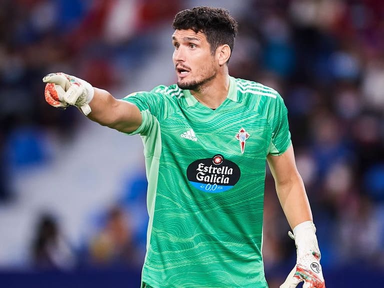 Matías Dituro atajó su tercer penal defendiendo al Celta de Vigo