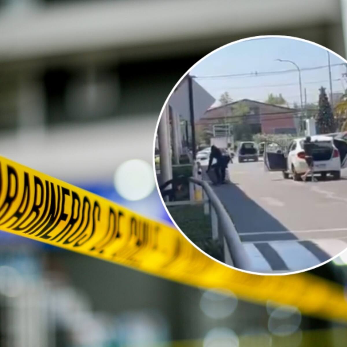 Registran violento asalto en el Arauco Outlet Buanventura de Quilicura