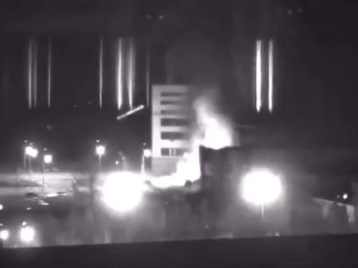 Fuerzas armadas de Rusia tomaron el control de la mayor central nuclear de Europa