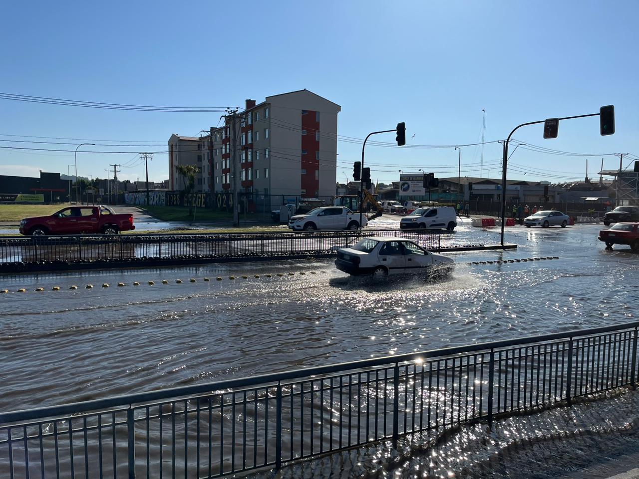 Anuncian nuevo corte de agua en Talcahuano, Concepción y Hualpén por rotura de la misma tubería