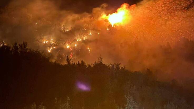 Incendio Cochamó