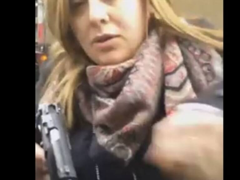 PDI amenaza con su arma a chofer que le pegó un «topón» en Concepción