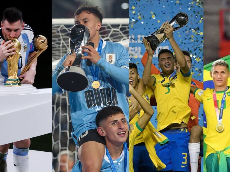 Conmebol se anotó un segundo póker histórico: Campeón del mundo, Sub 20, Sub 17 y Olímpico