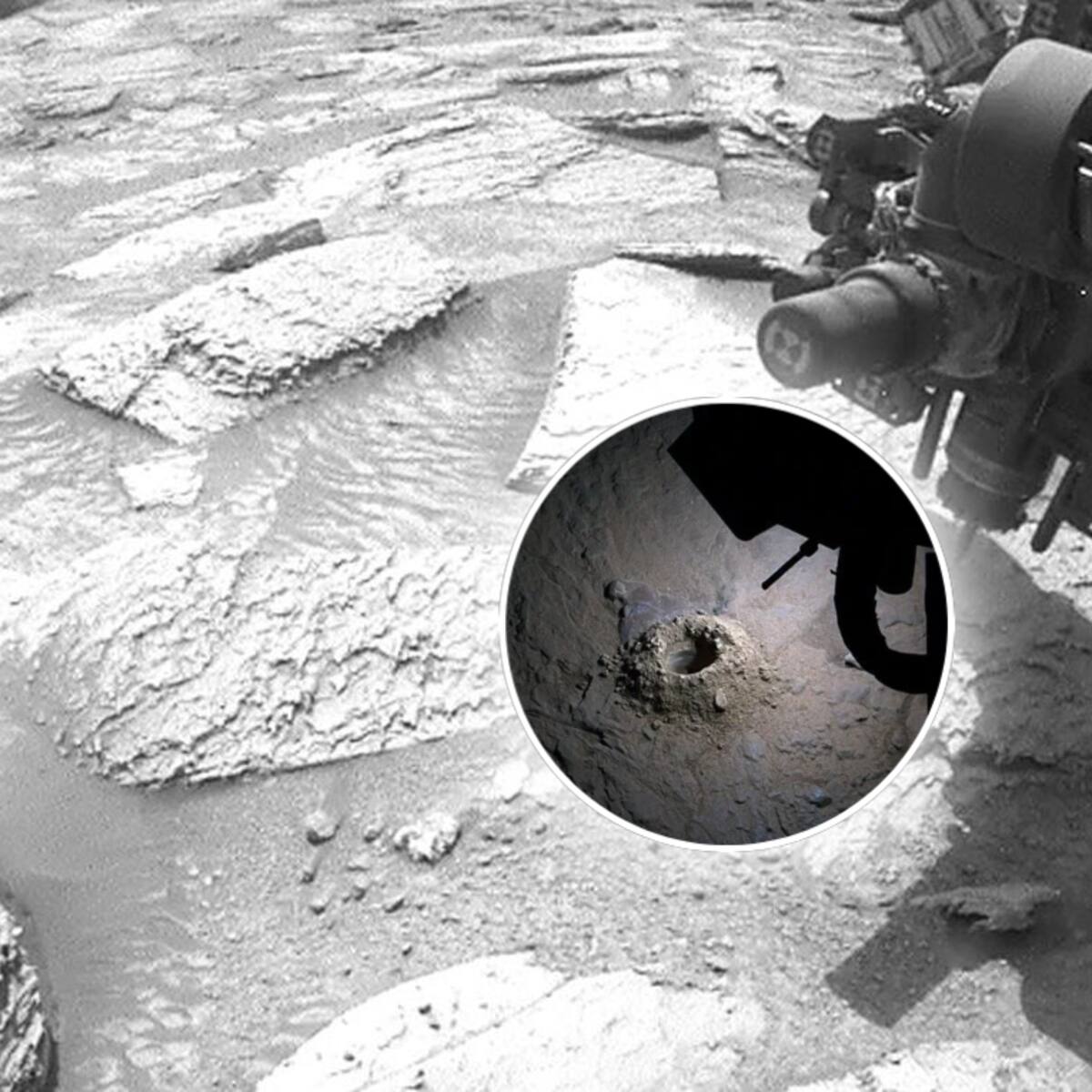 El inesperado problema que la roca Atacama le generó al rover Curiosity durante su exploración en Marte