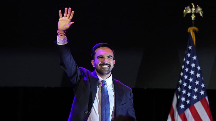 El joven socialista Zohran Mamdani gana las elecciones en Nueva York: es el primer alcalde musulmán de la ciudad