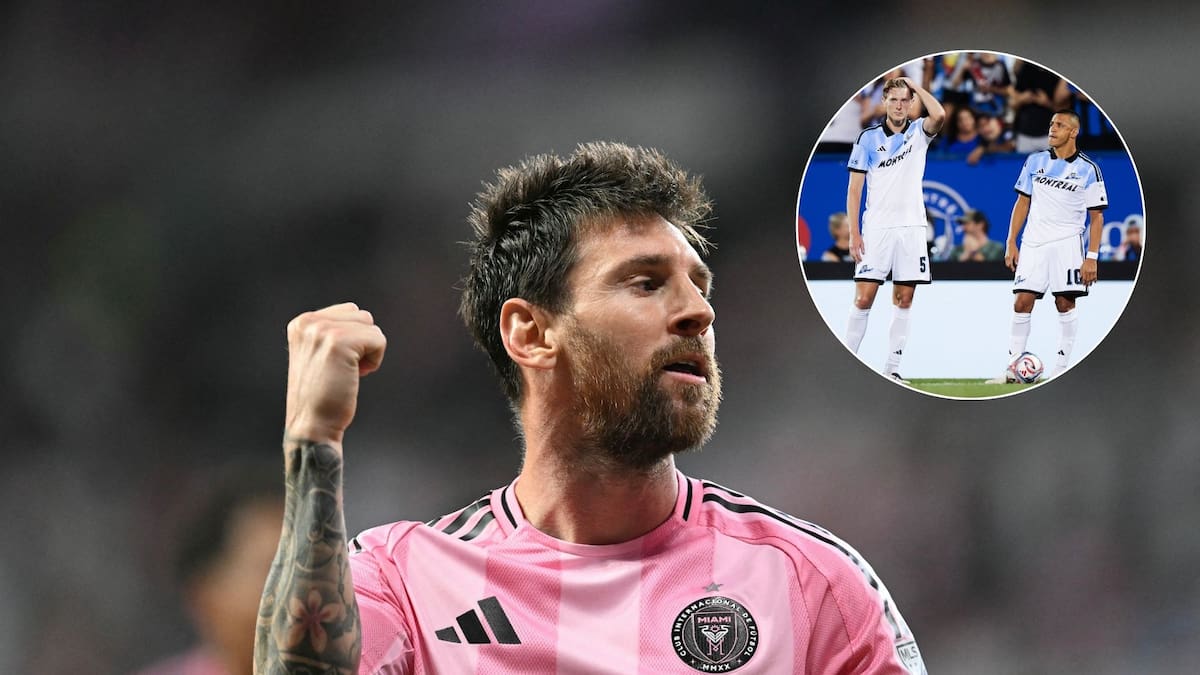 Alexis Sánchez y Thomas Gillier sufren con el show de Lionel Messi en el Inter Miami
