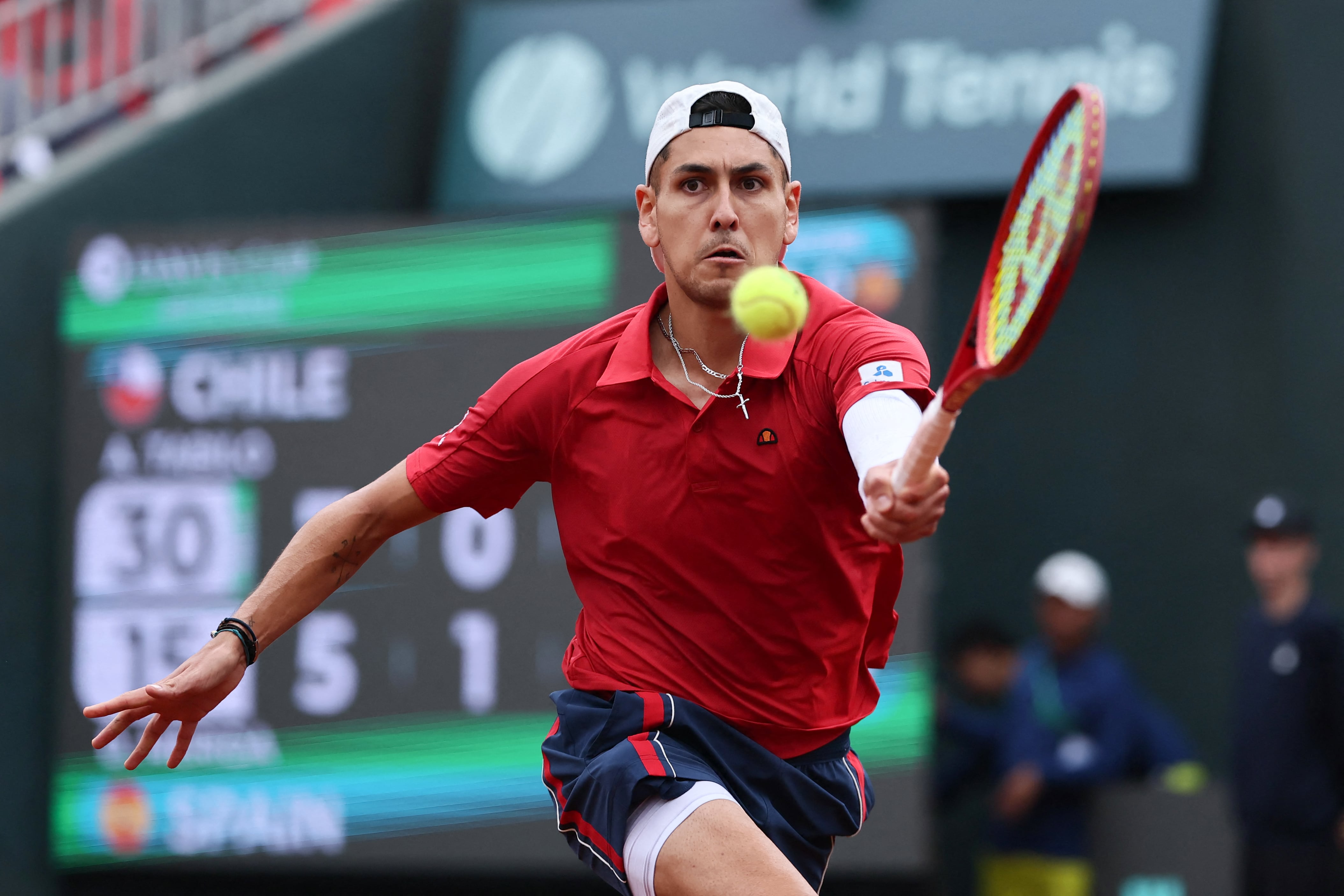TENNIS-DAVIS-CHI-ESP