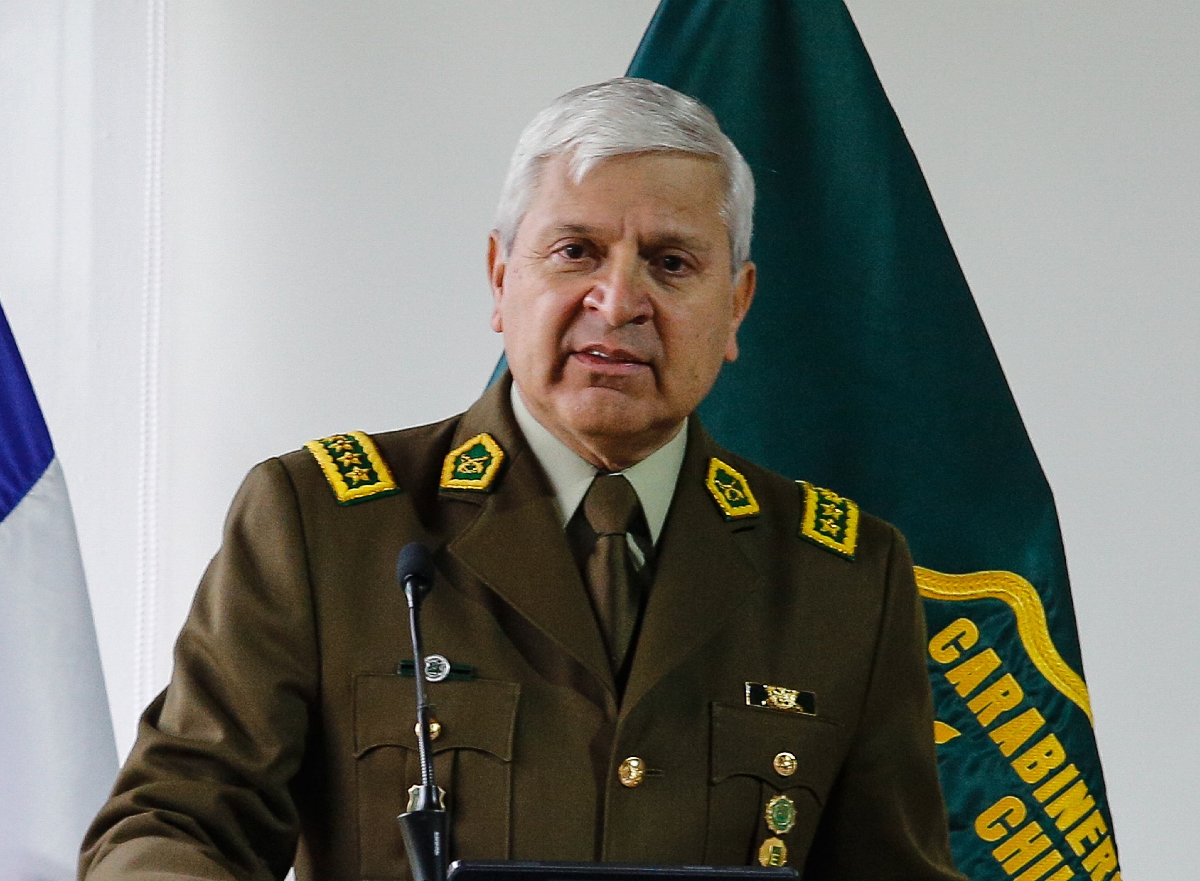 Agencia UNO | El general director de Carabineros, Ricardo Yáñez