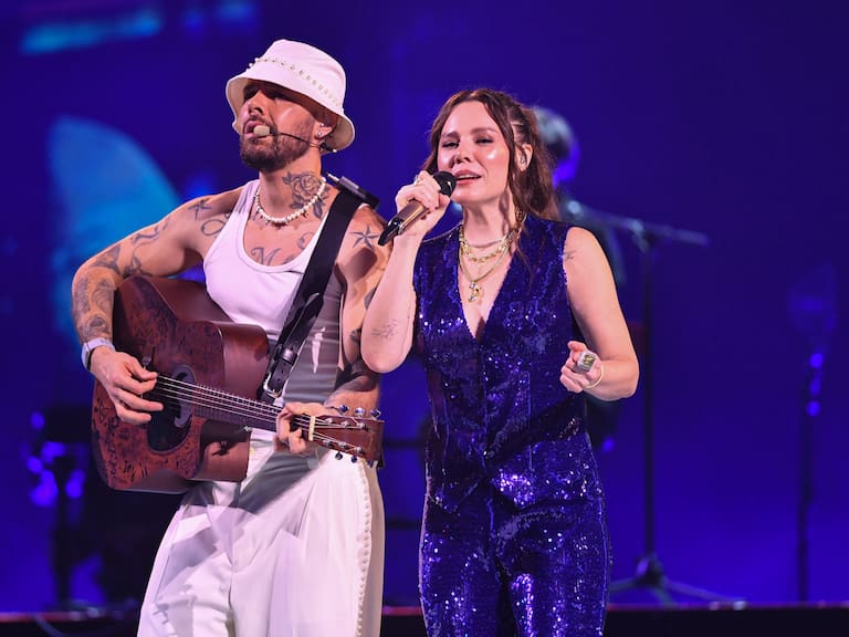 24 de febrero de 2026/VIÑA DEL MAR
El dúo mexicano Jesse y Joy, se presenta en la Quinta Vergara, durante la tercera noche del Festival Internacional de la Canción de Viña del Mar 2026.
FOTO: OSCAR GUERRA/AGENCIAUNO