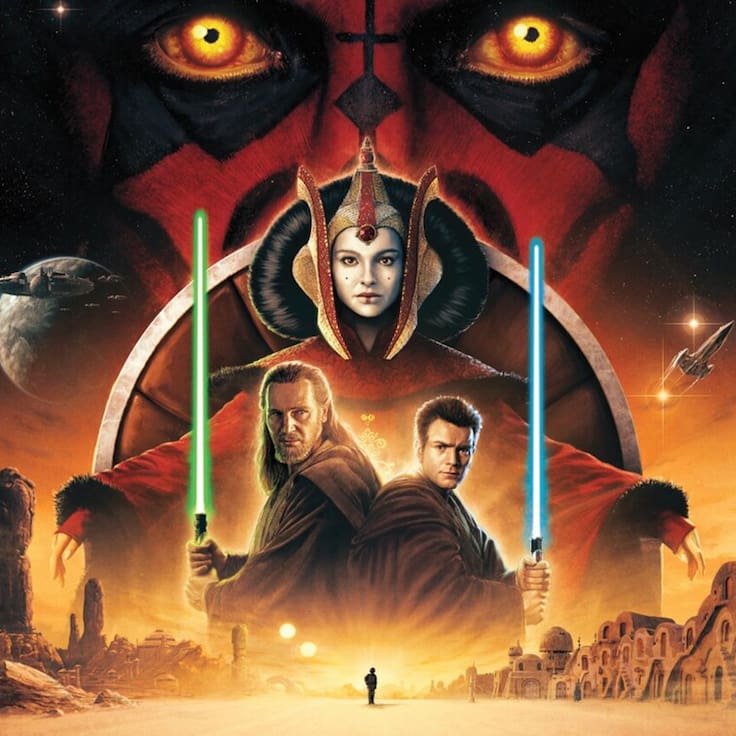 “La amenaza fantasma” se acerca: mira el nuevo tráiler promocional del reestreno del Episodio I de Star Wars