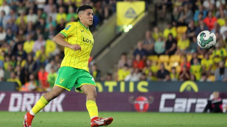 Marcelino Núñez anota un vistoso penal para la clasificación del Norwich en la Copa de la Liga Inglesa