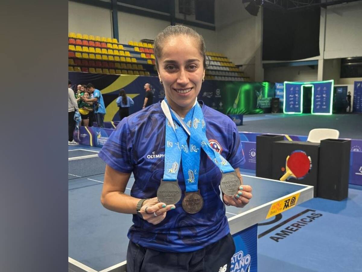 Paulina Vega, triple medallista panamericana de tenis de mesa: “Podemos ir de igual a igual con las potencias”