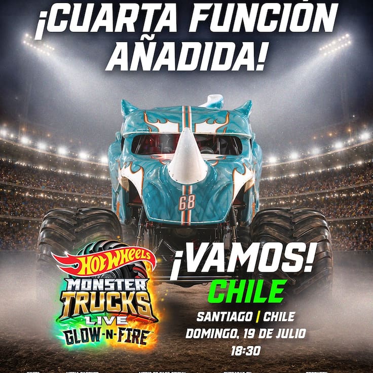 Hot Wheels Monster Trucks Live suma nueva función en Chile tras alta demanda de entradas: revisa fechas y preventa