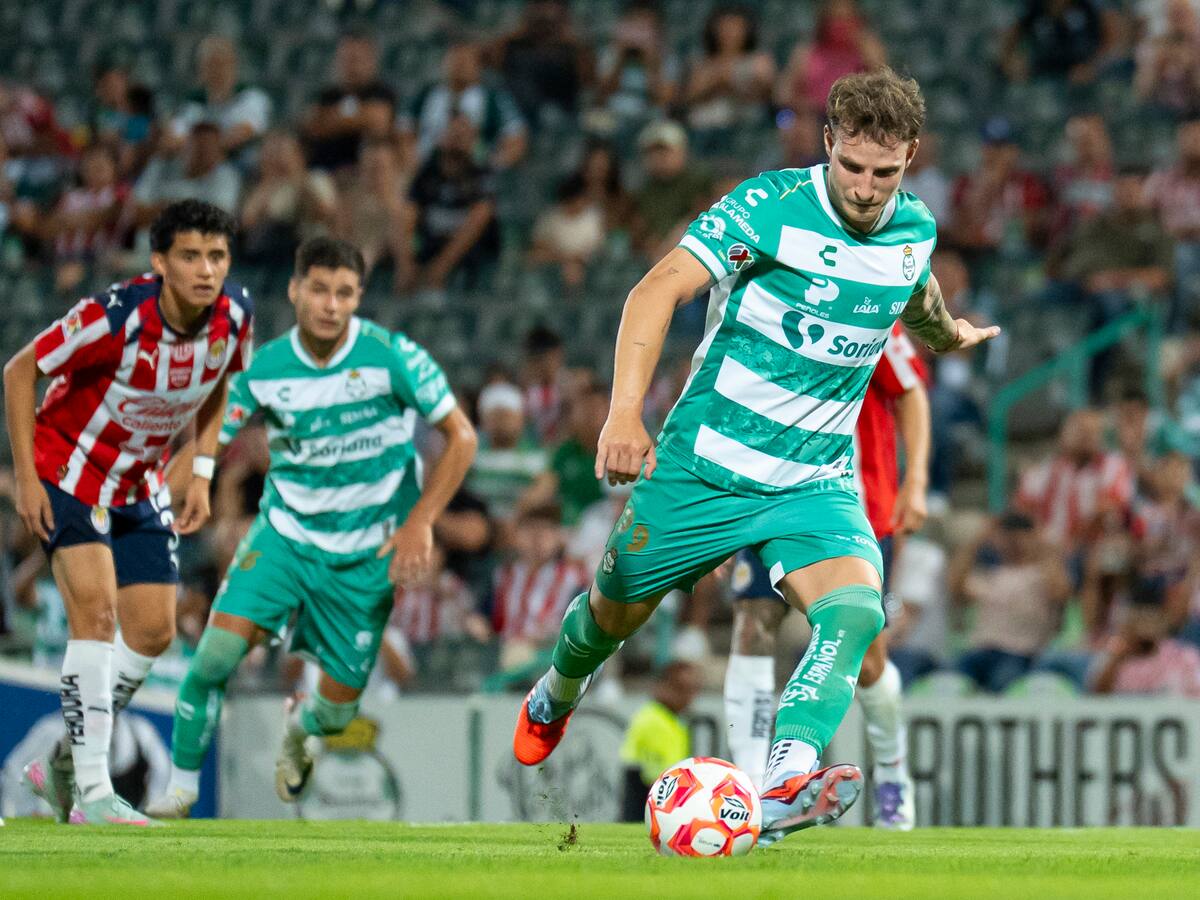 Bruno Barticciotto deja atrás su chance de ir a Colo Colo y vuelve a anotar por Santos Laguna