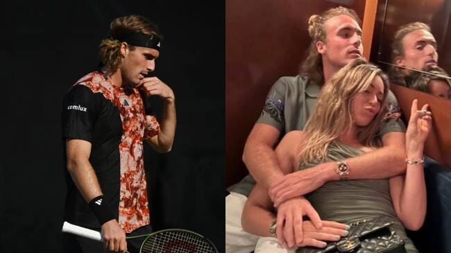 Tsitsipas pierde el primer partido tras declarar su amor por Paula Badosa