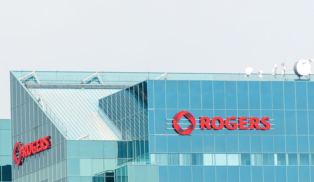 El edificio comercial del holding Rogers en la ciudad de Toronto