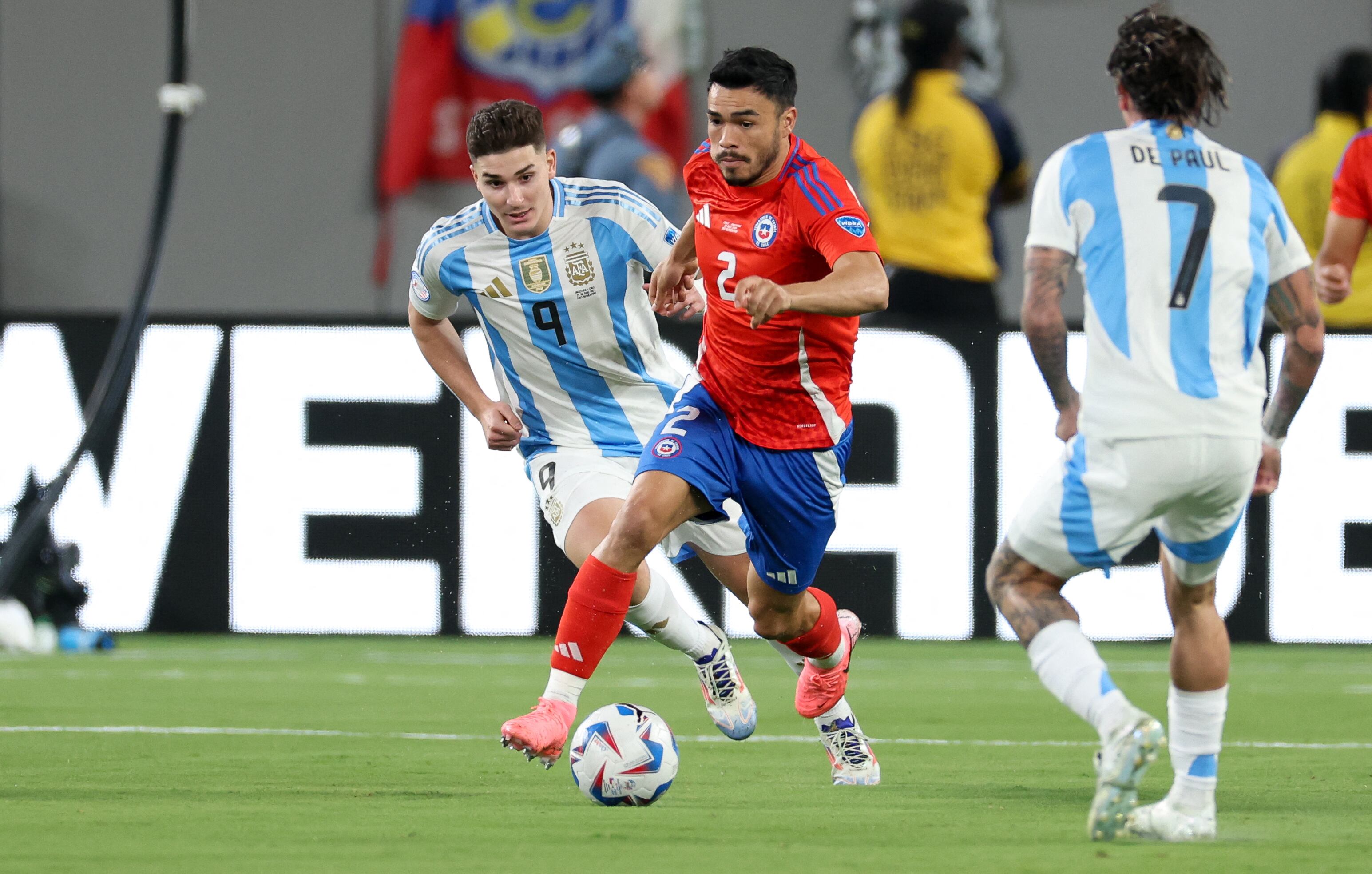 Chile desafía a Argentina por la segunda fecha del Grupo A de la Copa América | Getty Images