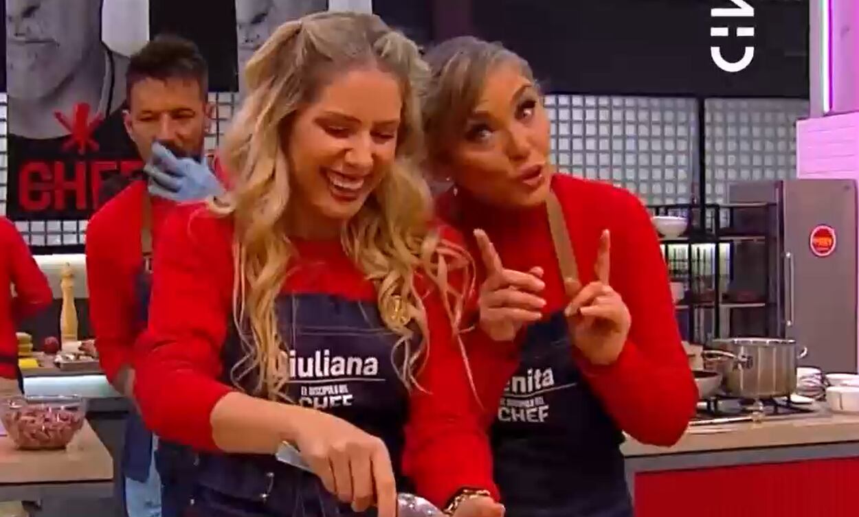 Kenita y Giuliana en El Discípulo del Chef