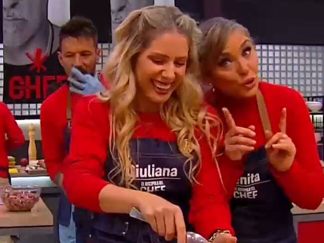 Kenita y Giuliana en El Discípulo del Chef