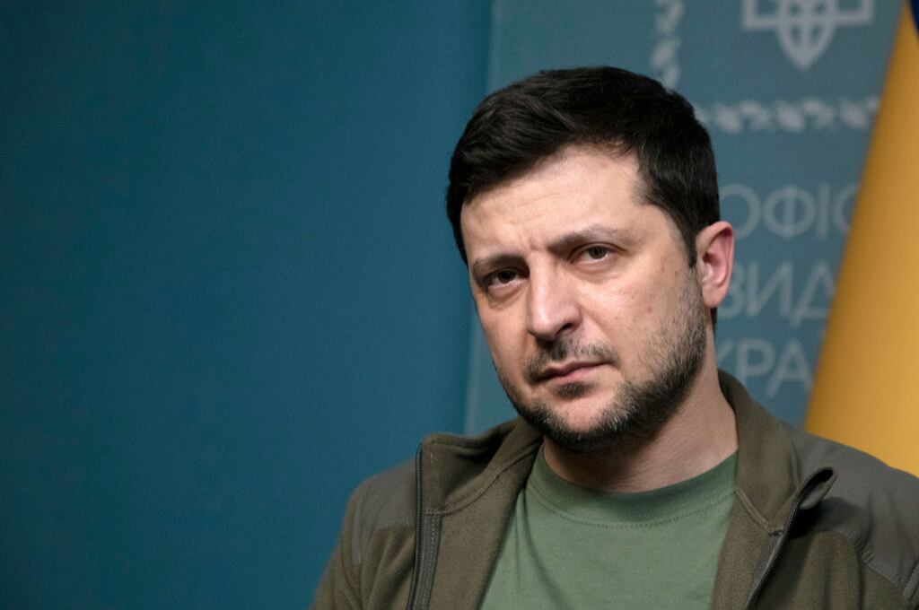 Presidente de Ucrania Volodímir Zelenski