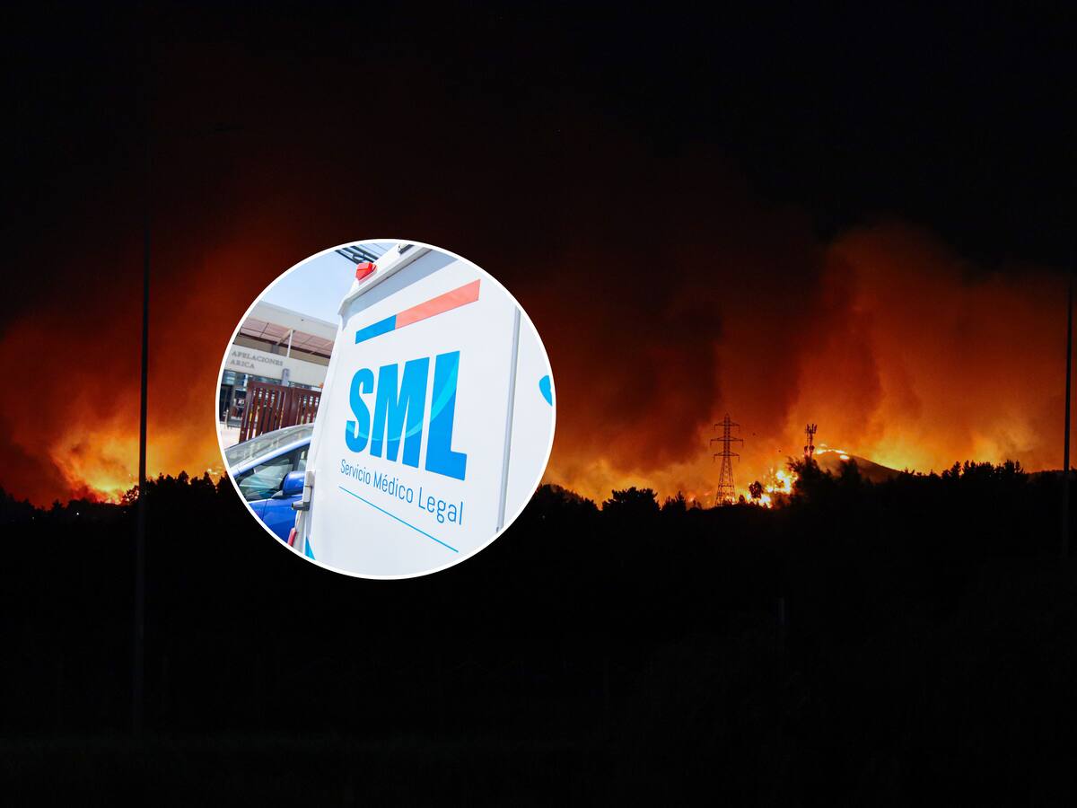Incendios forestales: SML identifica a seis víctimas y advierte que el proceso podría extenderse por semanas