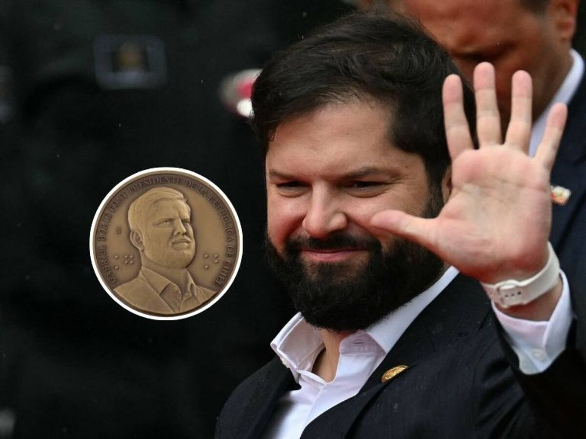 Casa de Moneda lanza a la venta medalla de Gabriel Boric: incorpora braille y este es su precio