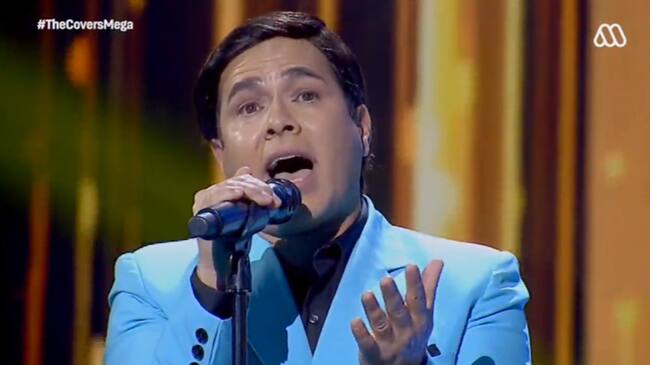Agustín Maluenda "Pastelito" como José José en The Covers | Capura Mega